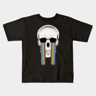 Skull crying Kids T-Shirt